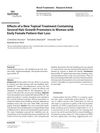 Effects of a New Topical Treatment Containing Several Hair Growth Promoters in Women with Early Female Pattern Hair Loss