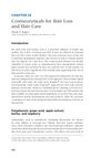 Cosmeceuticals for Hair Loss and Hair Care