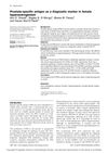 Prostate-Specific Antigen as a Diagnostic Marker in Female Hyperandrogenism