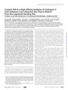 Cystatin M/E Is a High Affinity Inhibitor of Cathepsin V and Cathepsin L by a Reactive Site Distinct from the Legumain-binding Site