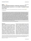 Remote Photobiomodulation Ameliorates Behavioral And Neuropathological Outcomes In A Rat Model Of Repeated Closed Head Injury