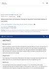 Mesenchymal Stem Cell Exosome Therapy for Acquired Trichorrhexis Nodosa: A Case Series