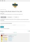 Surgeon of the Month: Robert H. True, MD