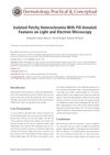 Isolated Patchy Heterochromia With Pili Annulati Features on Light and Electron Microscopy