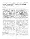 Increased Vibrissa Growth in Transgenic Mice Expressing Insulin-Like Growth Factor 1