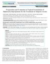 Preparation and Evaluation of Topical Formulation of Diphenylcyclopropenone for the Treatment of Alopecia Areata