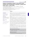 Analysis of Quantitative Changes in Hair Growth During Treatment With Chemotherapy or Tamoxifen in Patients With Breast Cancer: A Cohort Study