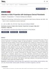 Alteration of Skin Properties with Autologous Dermal Fibroblasts