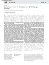 Journal Impact Factor for the Indian Journal of Plastic Surgery