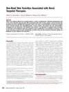 Non-Rash Skin Toxicities Associated with Novel Targeted Therapies