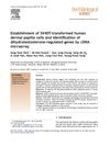 Establishment of SV40T-Transformed Human Dermal Papilla Cells and Identification of Dihydrotestosterone-Regulated Genes by cDNA Microarray
