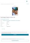 Psychological Aspects of Hair Loss
