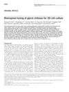 Bioinspired Tuning of Glycol Chitosan for 3D Cell Culture