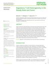 Regulatory T Cell Heterogeneity in the Steady State and Tumor