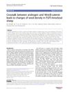 Crosstalk Between Androgen and Wnt/β-Catenin Leads to Changes in Wool Density in FGF5-Knockout Sheep