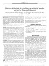 Dilation of Multiple Eccrine Ducts as a Highly Specific Marker for Cicatricial Alopecia