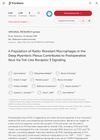 A Population of Radio-Resistant Macrophages in the Deep Myenteric Plexus Contributes to Postoperative Ileus Via Toll-Like Receptor 3 Signaling