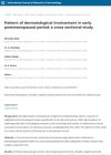 Pattern of Dermatological Involvement in Early Postmenopausal Period: A Cross-Sectional Study