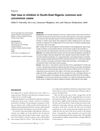 Hair Loss in Children in South-East Nigeria: Common and Uncommon Cases