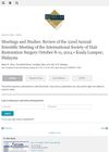 Meetings and Studies: Review of the 22nd Annual Scientific Meeting of the International Society of Hair Restoration Surgery, October 8-11, 2014, Kuala Lumpur, Malaysia