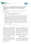 Effects of Pre- and Post-Pubertal Dihydrotestosterone Treatment on Penile Length in 5α-Reductase Type 2 Deficiency