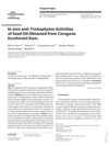 In Vivo Anti-Trichophyton Activities of Seed Oil Obtained from Caragana Korshinskii Kom.