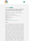 Future Trends in Herbal Cosmetics Containing Several Ingredients