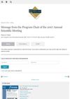Message from the Program Chair of the 2007 Annual Scientific Meeting