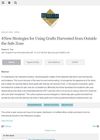 New Strategies for Using Grafts Harvested from Outside the Safe Zone