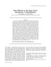 Hair Whorls in the Dog (Canis Familiaris): Distribution