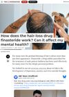 How Does the Hair-Loss Drug Finasteride Work? Can It Affect My Mental Health?