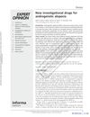 New Investigational Drugs for Androgenetic Alopecia