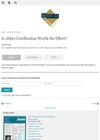 Is ABHRs Certification Worth the Effort?