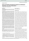 Early-Onset Male Androgenetic Alopecia and Metabolic Syndrome: Are They Associated?