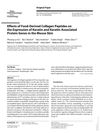 Effects of Food-Derived Collagen Peptides on the Expression of Keratin and Keratin-Associated Protein Genes in Mouse Skin