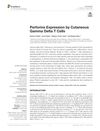 Perforin Expression by Cutaneous Gamma Delta T Cells