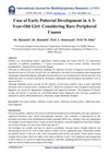 Case of Early Pubertal Development in a 3-Year-Old Girl: Considering Rare Peripheral Causes