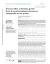 Enhanced Effect of Fibroblast Growth Factor-2-Containing Dalteparin/Protamine Nanoparticles on Hair Growth
