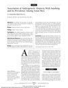 Association of Androgenetic Alopecia With Smoking and Its Prevalence Among Asian Men