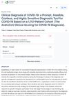 Clinical Diagnosis of COVID-19: A Prompt, Feasible, Costless, and Highly Sensitive Diagnostic Tool Based on a 1,757-Patient Cohort (The AndroCoV Clinical Scoring for COVID-19 Diagnosis)
