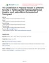 The Distribution of Preputial Vessels in Different Severity of Rat Congenital Hypospadias Model: Imaging Study Using Micro-Computerized Tomography