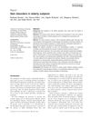 Skin Disorders in Elderly Subjects