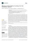 Alterations in Pattern Baldness According to Sex: Hair Metabolomics Approach