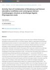 Activity Test of Combination of Binahong Leaf Extract (Anredera Cordifolia) and Lemongrass Extract (Cymbopogon Citratus) as Antifungal Against Pityrosporum Ovale