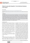 Alopecia Areata After Hepatitis C Virus Infection Treatment: A Case Report