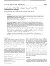 Sexual Problems of Men With Androgenic Alopecia Treated With 5-Alpha Reductase Inhibitors