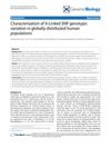 Characterization of X-Linked SNP Genotypic Variation in Globally Distributed Human Populations