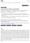 Cell and Cell-Free Therapies in Osteoarthritis
