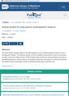Animal Models for Male Pattern (Androgenetic) Alopecia