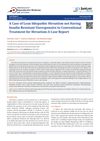 A Case of Lean Idiopathic Hirsutism Not Having Insulin Resistance Unresponsive to Conventional Treatment for Hirsutism: A Case Report